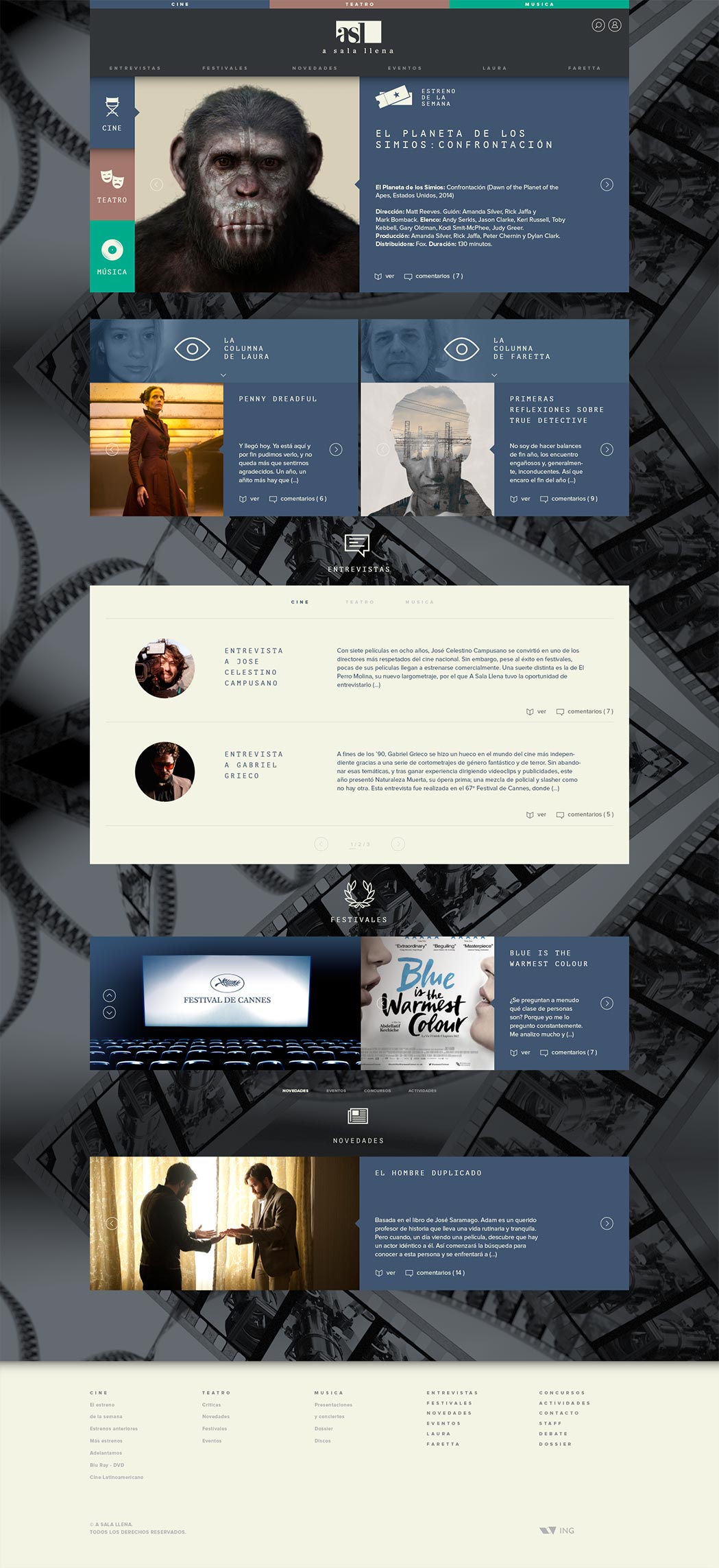 A Sala Llena - Tienda Online