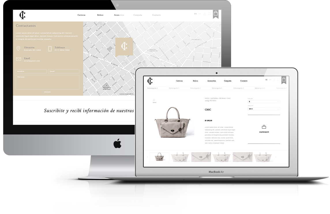 Carteras Italianas - Responsive